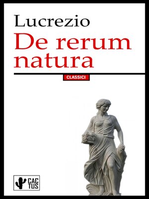 cover image of De rerum natura